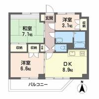 物件の間取り画像