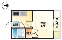 ラフィーヌ真砂の間取り