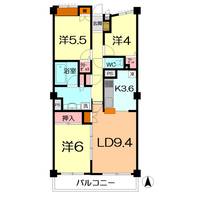 物件の間取り画像
