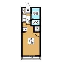 コーポカジツの間取り