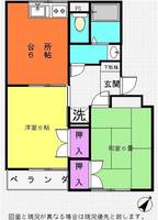 神奈川県横浜市青葉区鉄町(アパート)の賃貸物件の間取り