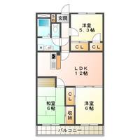 物件の間取り画像