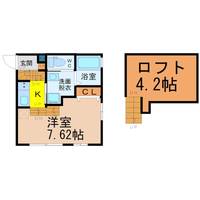 DLIFE中島(ディーライフ中島)の間取り