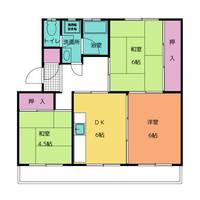 沼津原団地 3号棟の間取り