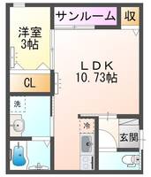 物件の間取り画像