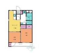 福岡県福岡市博多区堅粕3(マンション)の賃貸物件の間取り