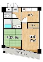 物件の間取り画像