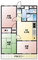 物件の間取り画像
