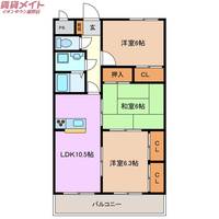 物件の間取り画像