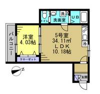 物件の間取り画像