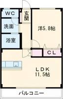 物件の間取り画像