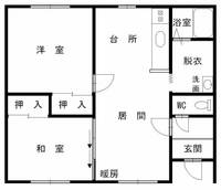 物件の間取り画像