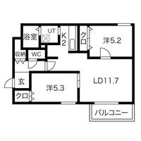 Astrea hills南13条(アストレアヒルズ)の間取り