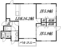 物件の間取り画像