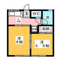 桜ハイツの間取り