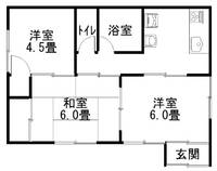 群馬県桐生市相生町2(一戸建)の賃貸物件の間取り
