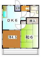 東京都町田市成瀬台1(アパート)の賃貸物件の間取り