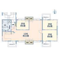 東急ドエル宮崎台ビレジ1号棟の間取り
