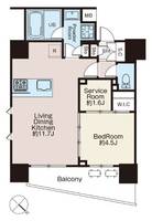 クラシアム文京白山の間取り