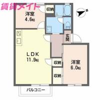 物件の間取り画像