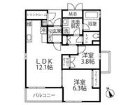 物件の間取り画像