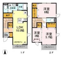 物件の間取り画像