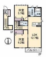物件の間取り画像