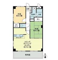 フォブールつるうちの間取り