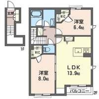 シャーメゾン小澤の間取り