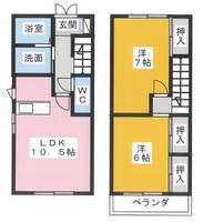 物件の間取り画像