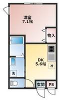 物件の間取り画像
