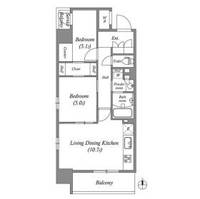 東京都台東区竜泉2(マンション)の賃貸物件の間取り
