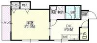 大阪府大阪市港区築港3(マンション)の賃貸物件の間取り