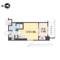 CRESTTAPP京都西京極DEXの間取り