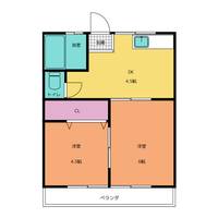 サンコーポ橋本の間取り
