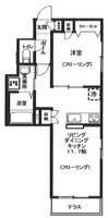 物件の間取り画像