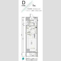 東京都文京区本駒込1(マンション)の賃貸物件の間取り