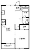 物件の間取り画像