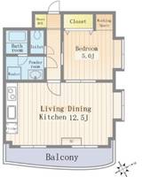 物件の間取り画像