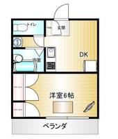 グラスヒル平潟Aの間取り