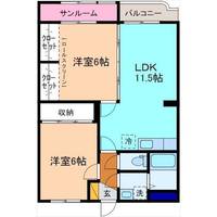 物件の間取り画像
