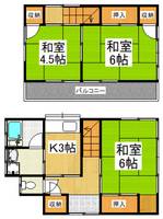 物件の間取り画像
