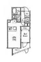 Mejor Sitio 恵比寿の間取り