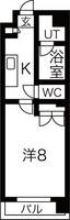 愛知県名古屋市千種区春岡1(マンション)の賃貸物件の間取り