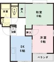 千葉県浦安市富士見4(アパート)の賃貸物件の間取り