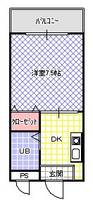 グロースコート香里園の間取り