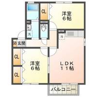 物件の間取り画像