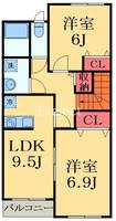 物件の間取り画像