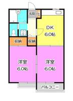 物件の間取り画像