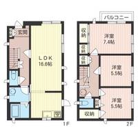 物件の間取り画像